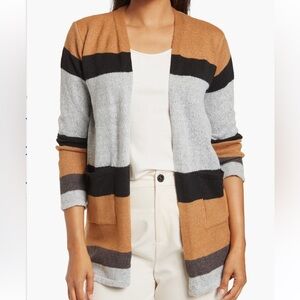 NWT By Design Nordstrom Colorblock Cardigan